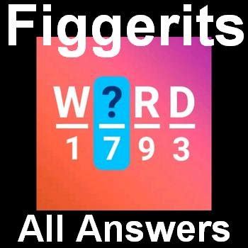 Figgerits Answers All Levels .